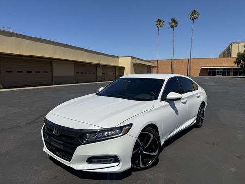 Platinum White Pearl 2020 Honda Accord Sport 1.5T