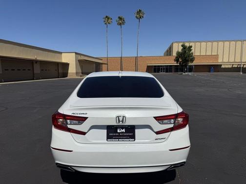 Platinum White Pearl 2020 Honda Accord Sport 1.5T