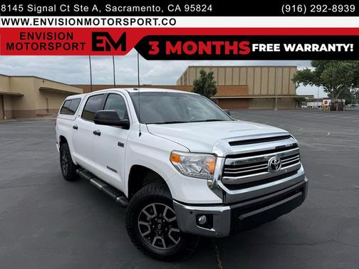 Super White 2016 Toyota Tundra SR5