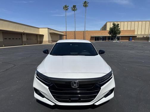Platinum White Pearl 2022 Honda Accord Sport 1.5T