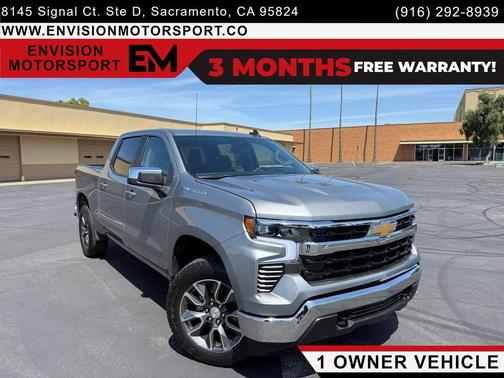Sterling Gray Metallic 2024 Chevrolet Silverado 1500 LT