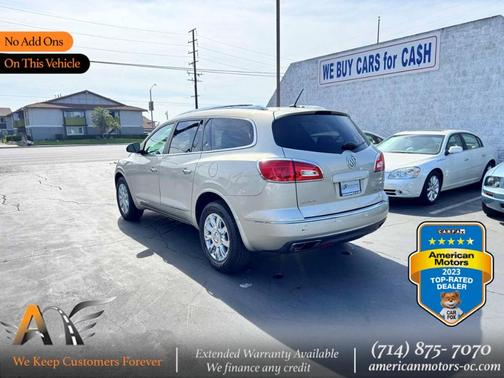 Champagne Silver 2015 Buick Enclave Leather