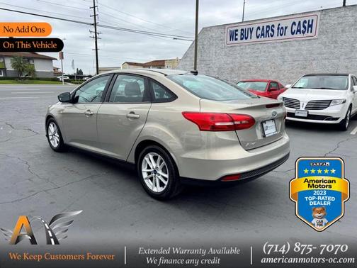 Ingot Silver 2016 Ford Focus SE