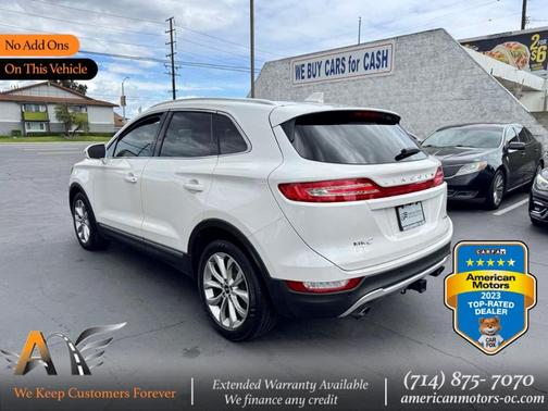 White Platinum Tri-Coat Metallic 2015 Lincoln MKC Base
