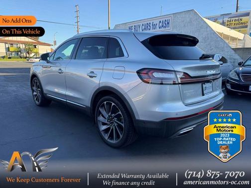 2019 Lincoln Nautilus Reserve