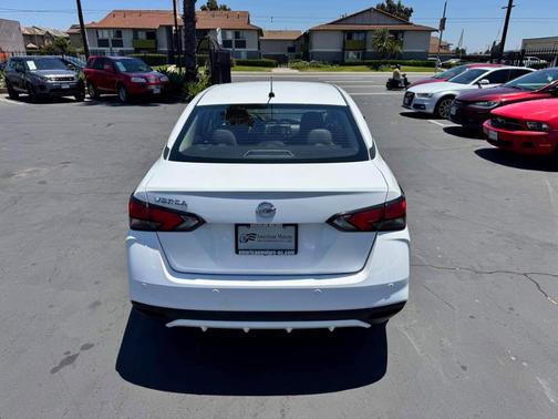 Cloud White 2020 Nissan Versa S