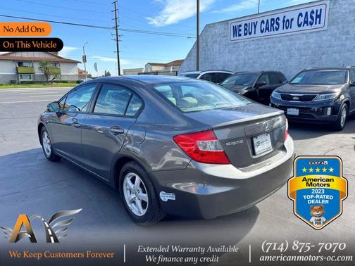 2012 Honda Civic Natural Gas