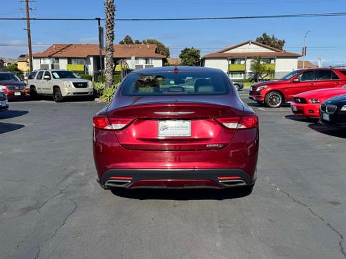 Velvet Red Pearlcoat 2015 Chrysler 200 S