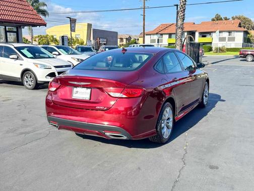 Velvet Red Pearlcoat 2015 Chrysler 200 S