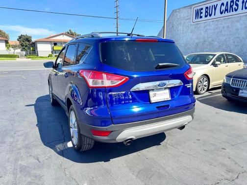Deep Impact Blue 2015 Ford Escape Titanium