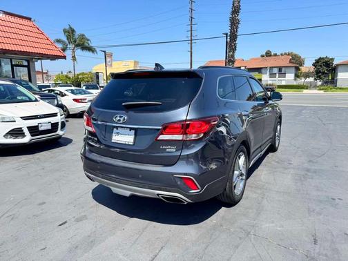 Night Sky Pearl 2017 Hyundai SANTA FE Limited Ultimate