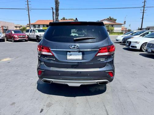 Night Sky Pearl 2017 Hyundai SANTA FE Limited Ultimate