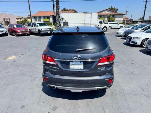 Night Sky Pearl 2017 Hyundai SANTA FE Limited Ultimate