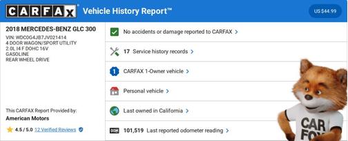 2018 Mercedes-Benz GLC 300 Base