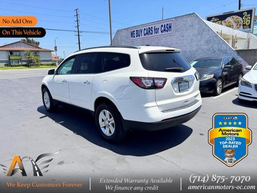 White 2014 Chevrolet Traverse 2LT