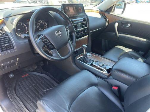 Aspen White Tricoat 2023 Nissan Armada SL 4WD
