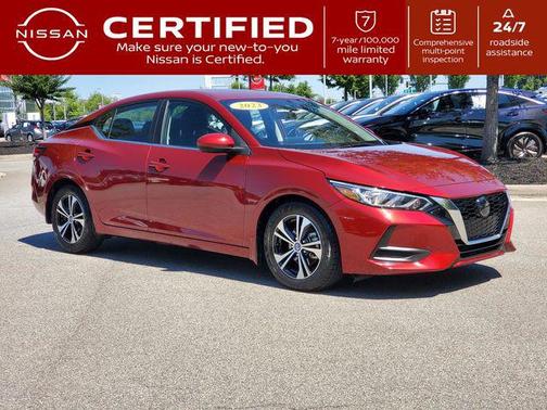 Scarlet Ember Tintcoat 2023 Nissan Sentra SV