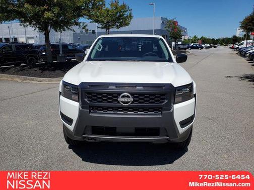Glacier White 2026 Nissan Frontier S
