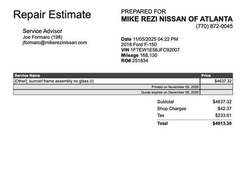 2018 Ford F-150 Lariat