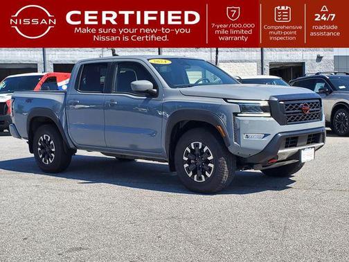 Boulder Gray Pearl 2024 Nissan Frontier PRO-4X