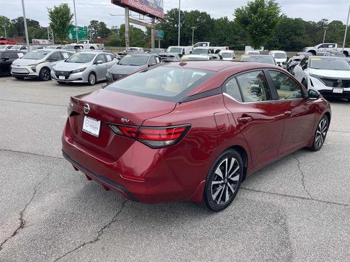 Scarlet Ember Tintcoat 2023 Nissan Sentra SV