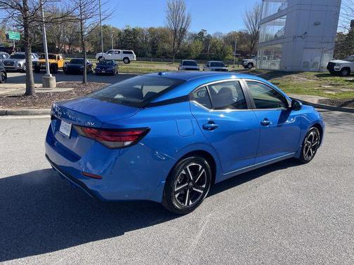 Electric Blue Metallic 2024 Nissan Sentra SV