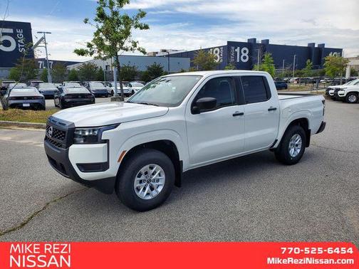 Glacier White 2026 Nissan Frontier S