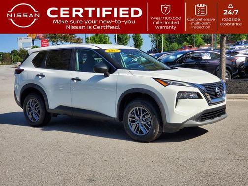 Glacier White 2023 Nissan Rogue S