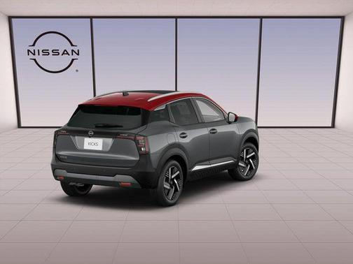 Gun Metallic/Scarlet Ember Tintcoat 2026 Nissan Kicks SV