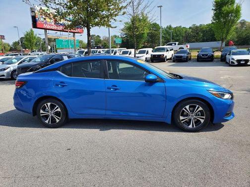 Electric Blue Metallic 2022 Nissan Sentra SV