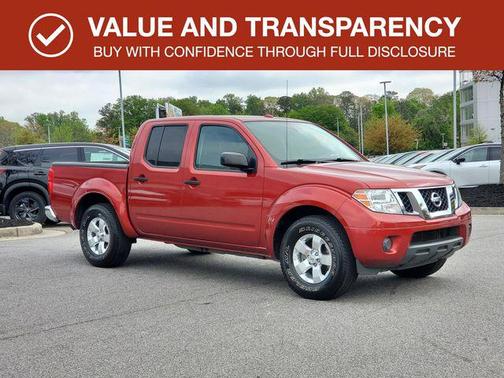 Lava Red 2012 Nissan Frontier SV