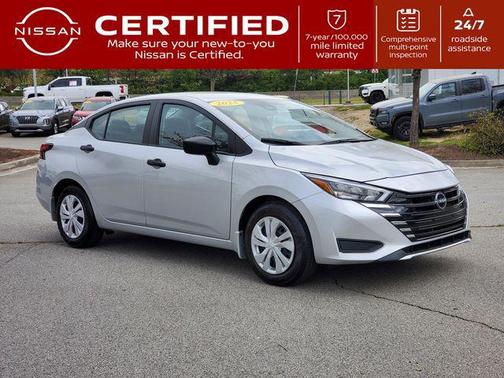 Brilliant Silver Metallic 2025 Nissan Versa 1.6 S