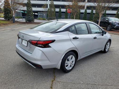 Brilliant Silver Metallic 2025 Nissan Versa 1.6 S