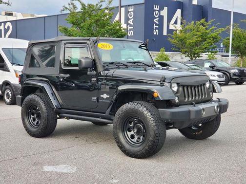 Black Clearcoat 2015 Jeep Wrangler Freedom Edition
