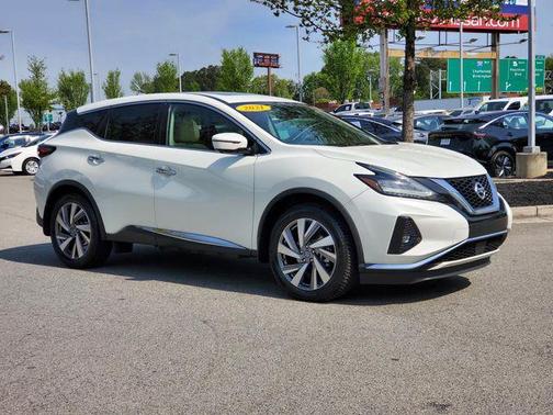 Pearl White Tricoat 2021 Nissan Murano SL FWD