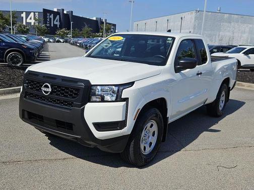 Glacier White 2025 Nissan Frontier S