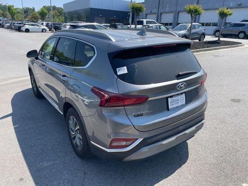 Machine Gray 2019 Hyundai SANTA FE SEL Plus 2.4