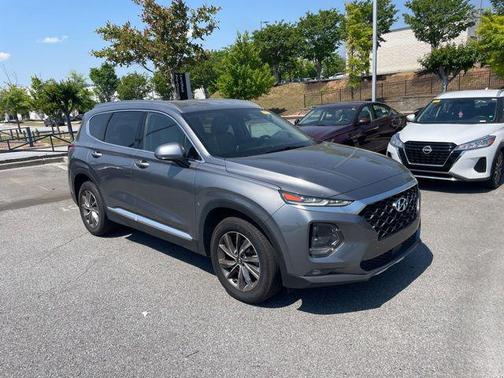 Machine Gray 2019 Hyundai SANTA FE SEL Plus 2.4