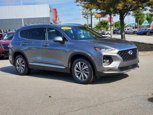 Machine Gray 2019 Hyundai SANTA FE SEL Plus 2.4