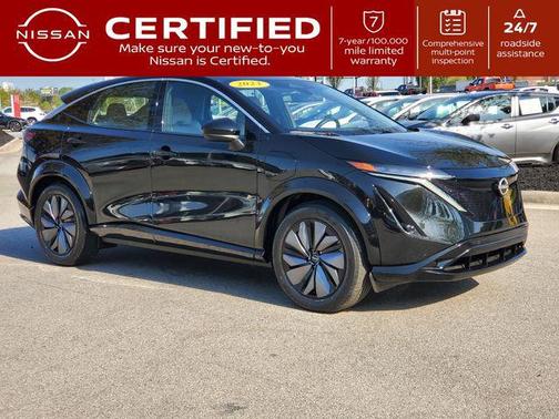 Black Diamond Pearl 2023 Nissan ARIYA ENGAGE