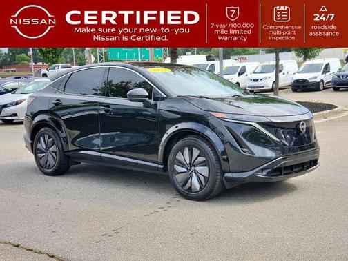 Black Diamond Pearl 2023 Nissan ARIYA ENGAGE