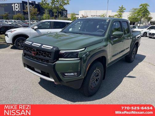 Tactical Green Metallic 2026 Nissan Frontier PRO-X