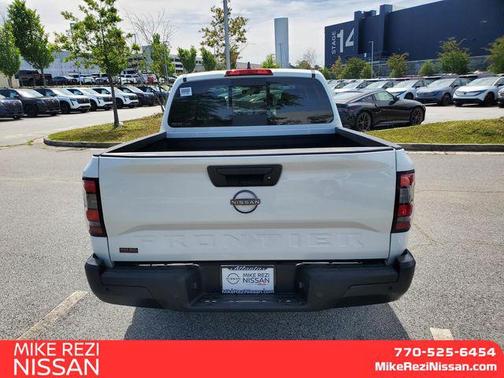 Glacier White 2026 Nissan Frontier S