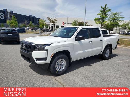 Glacier White 2026 Nissan Frontier S