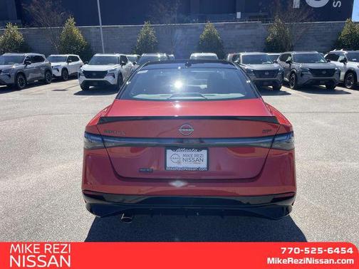 Energetic Ember/Super Black 2026 Nissan Sentra SR