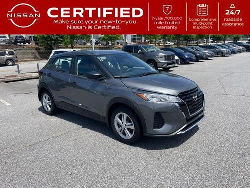Gun Metallic 2025 Nissan Kicks S