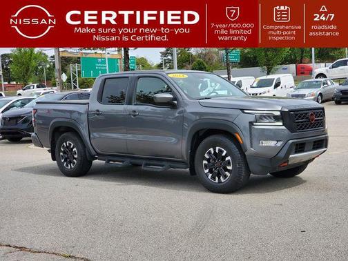 Gun Metallic 2024 Nissan Frontier PRO-X