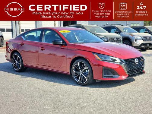 Scarlet Ember 2024 Nissan Altima SR FWD