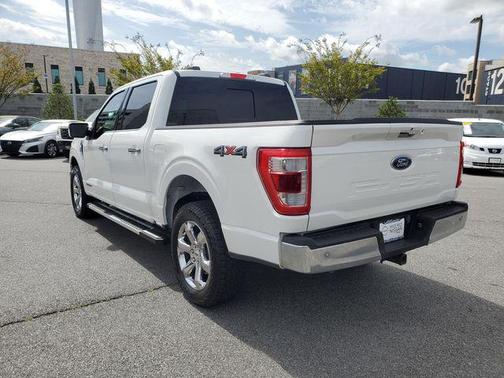 White Metallic 2023 Ford F-150 Lariat