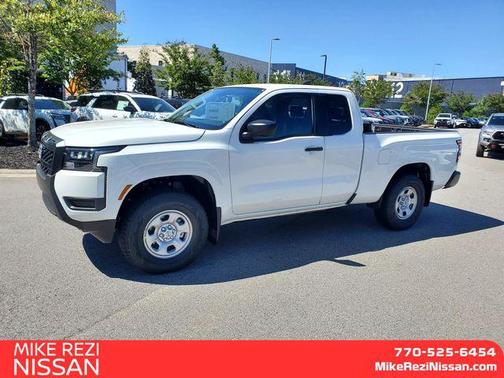 Glacier White 2026 Nissan Frontier S